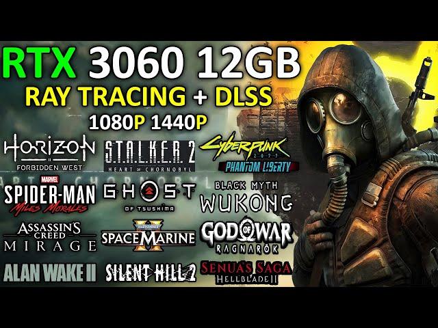 RTX 3060 12GB | Test in 20 Games | Ray Tracing + DLSS | 1080p - 1440p | Detailed Test | Late 2024