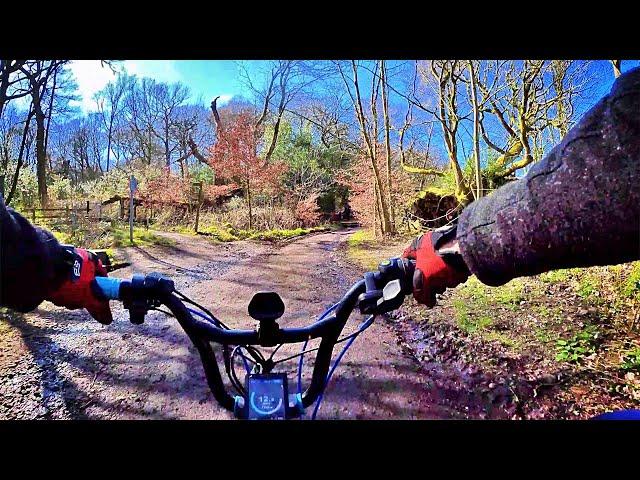 mate X (mate.bike) Custom/Modded 20X4 Fat Tyre Electric Bike OFF ROAD Hopwood Woods Good Friday 2021