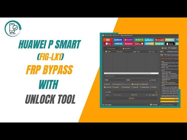 p smart fig-lx1 hard reset + frp bypass with unlock tool