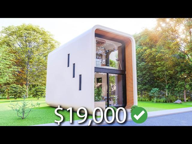 (4x7 Meters) Small House | Two Storey Tiny House Design | 2 Bedroom | House Design Ideas