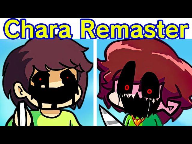 Friday Night Funkin' Vs Chara Remastered | Megalo Strike Back & Again (FNF Mod/BF Undertale)