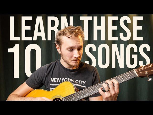 Top 10 Songs That Taught Me Guitar