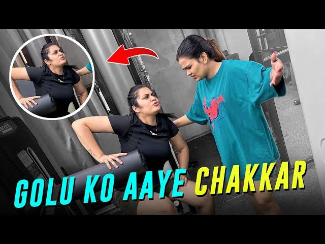 GOLU KO AAYE CHAKKAR | Malik Fitness Vlogs