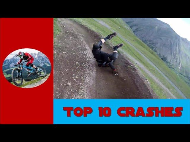 TOP 10 MTB Crashes |  Compilation of our best MTB Fails & Crashes of 10 Years