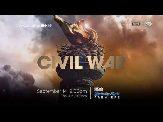 [Promo] HBO Asia - Saturday Night Premiere (September/2024): Civil War (2024)