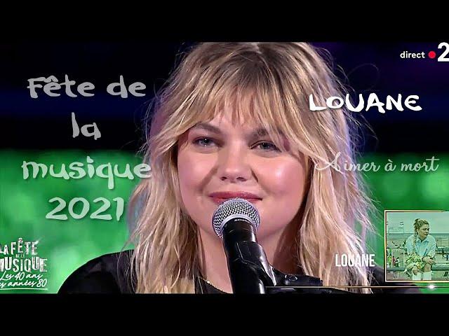 Louane - Aimer à mort  (Live, Fête de la musique, Paris 2021)