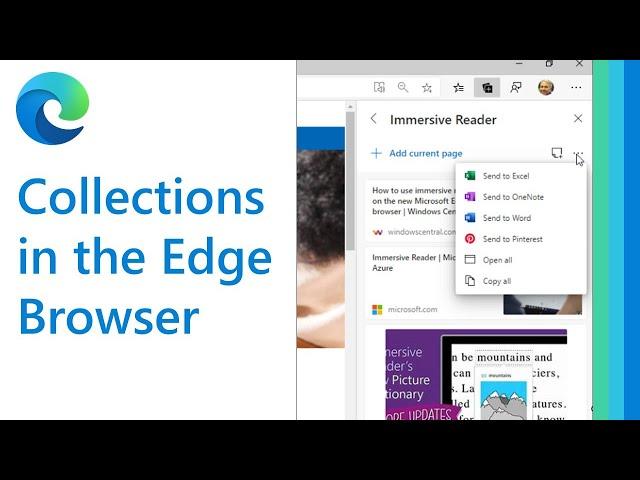 How to use Microsoft Edge Collections