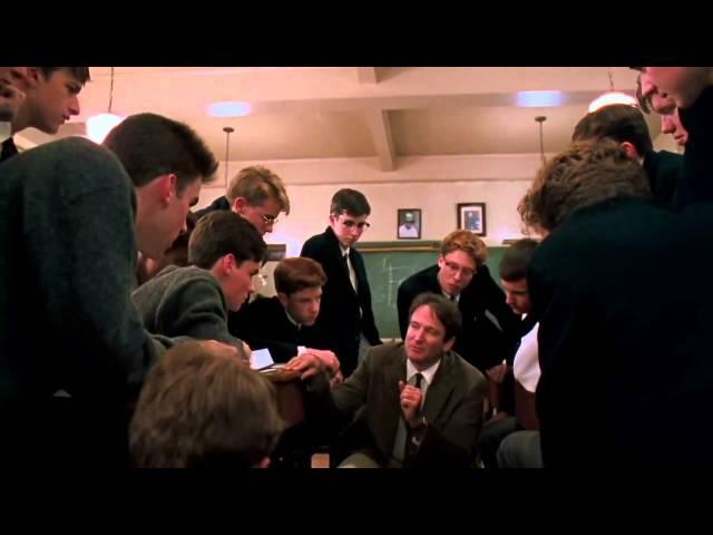 Dead Poets Society - Poetry lecture