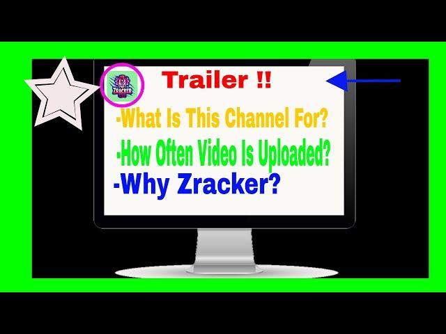 Trailer|| Zracker Official