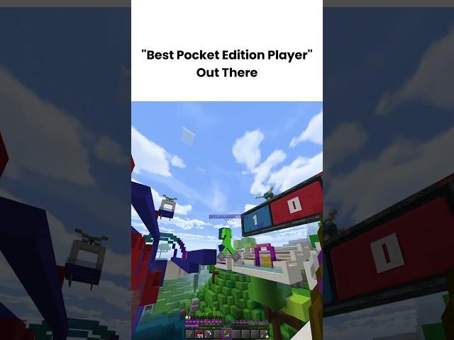 Best Pe Player Out There | Pixel XD |  #minecraft