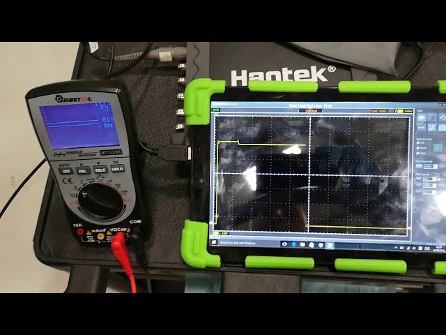 Mustool MT8206 - "Multimeter and oscilloscope 2 in 1" fail.