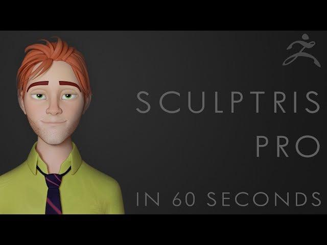 SCULPTRIS PRO in Zbrush 2018 - 60 Second Tutorial