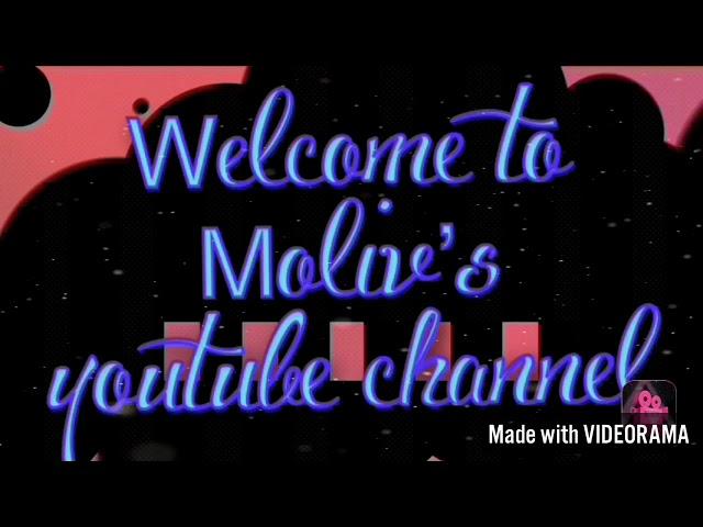 Welcome to moliv’s channel