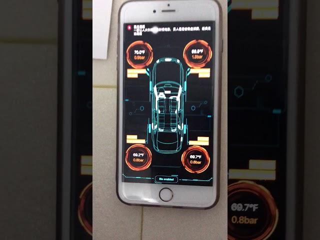 bluetooth tpms tire pressure monitoring system operation steps 3