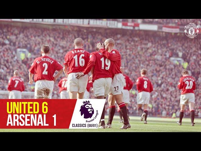 PL Classics: Yorke hat-trick stuns the Gunners | Manchester United 6-1 Arsenal (2000/01)