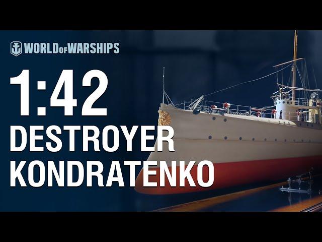 1:42 Scale: General Kondratenko | World of Warships