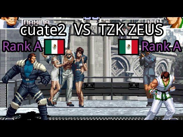 The King of Fighters 2002: cuate2 (MX, Rank A)  vs TZK ZEUS (MX, Rank A)