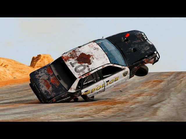 Cars vs Angry Road Rage #33 - BeamNG Drive Nation