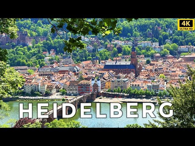 Heidelberg, Germany | The Most Beautiful City in Europe | Walking Tour 4K UHD