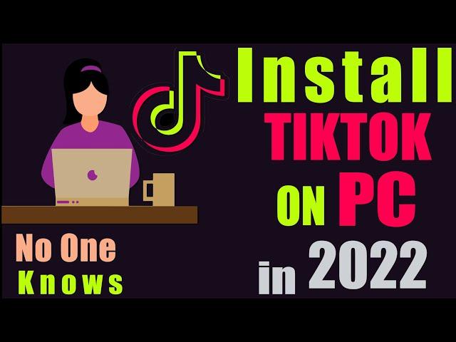 How to install TikTok on windows 11, On PC laptop  desktop Computer