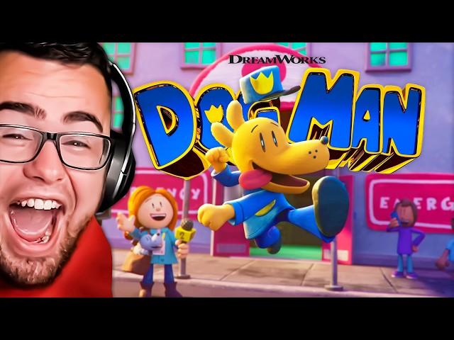 DOG MAN Official Trailer Reaction!!