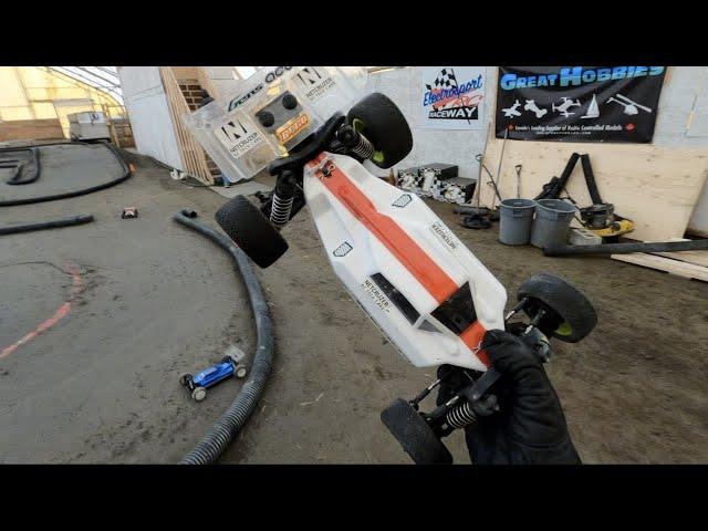 Battling Brian! Tekno EB410.2 vs AE B74.1D 4WD Buggy Racing - Netcruzer RC