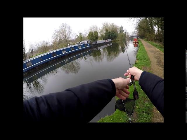 NANO JIG fishing at Grand Union Canal  perch, chub and pike. / Риболов на джиг кефал, костур и щука.