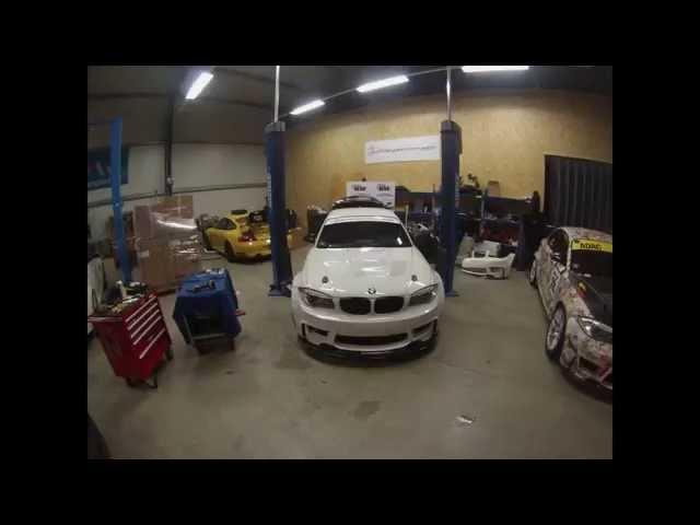 BMW GT4 Splitter am 1M GTS Laptime-Performance