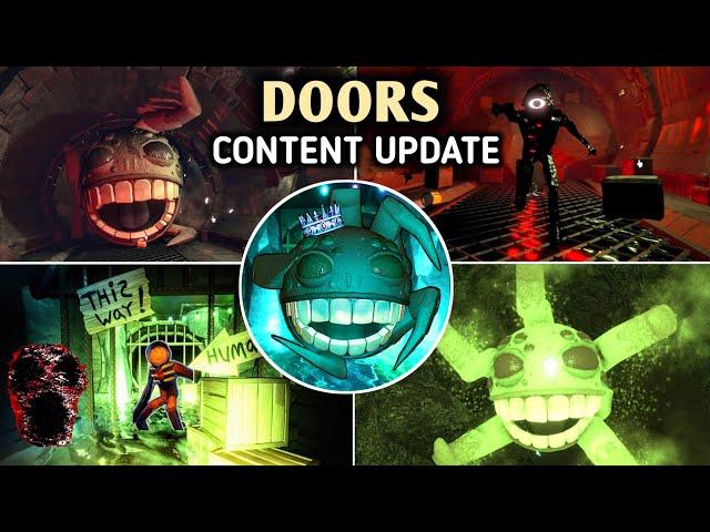 Roblox DOORS : CONTENT Update New Seek + Grumble Chase Cutscenes + New Items + New Rooms & Ending