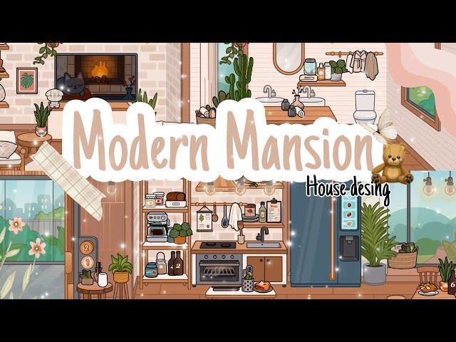 Modern Mansion[House Design] Toca Boca  Tocalifeworld | Makeover