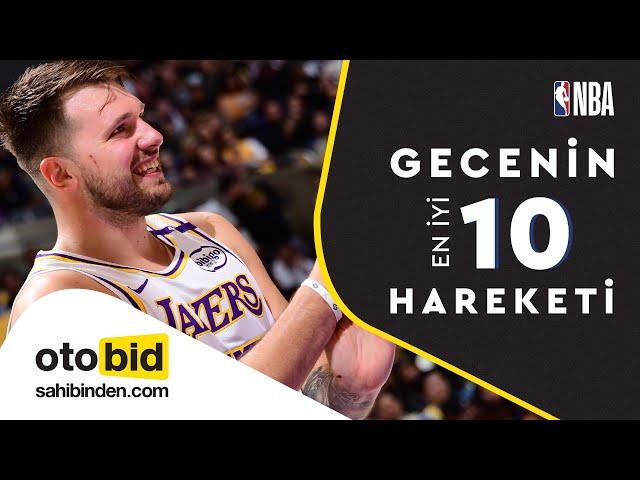  NBA'de Gecenin En İyi 10 Hareketi!