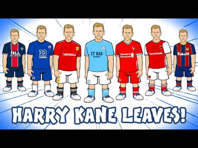 KANE TO LEAVE SPURS! (Man Utd Man City Chelsea Liverpool Arsenal Barcelona PSG Transfer?)