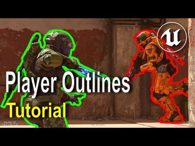 Unreal Engine - Player Outlines Tutorial (1/2)