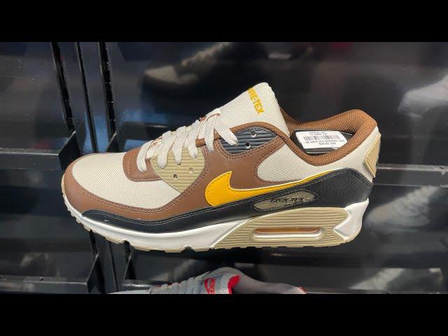 Nike Air Max 90 GORE-TEX (Cacao Wow/Khaki/Black/Light Orewood Brown) - Style Code: FD5810-201