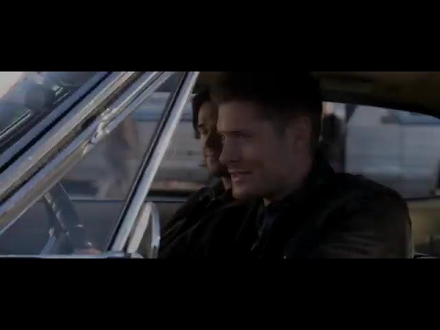 Sam and Dean,s Driving for 11 Minutes.  Supernatural.  1967 Chevy impala