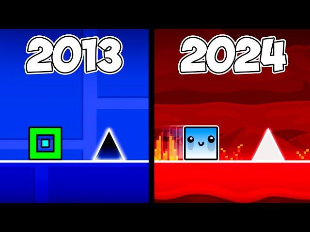 КАК ВЫГЛЯДЕЛА GEOMETRY DASH 10 ЛЕТ НАЗАД?