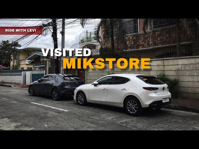 Visited Mikstore to buy accessories for Mazda 3 Sportback 2020.