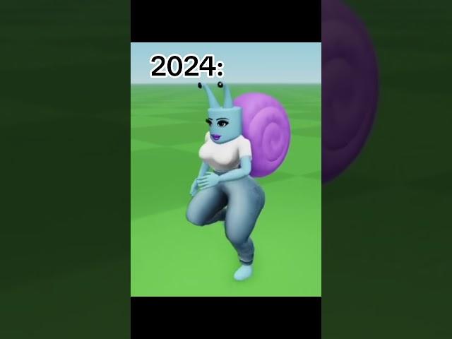 Roblox 2017 vs 2024 #roblox #fyp #robloxmemes