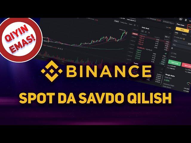 Binance Spotda Savdo Qilish