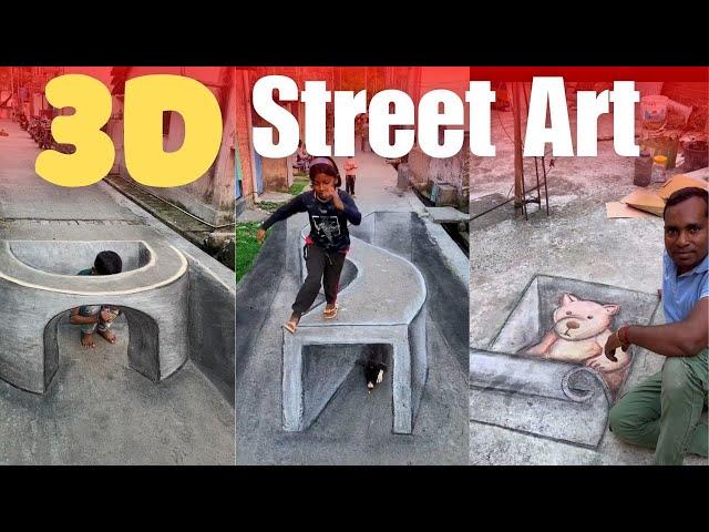 THIS 3D Street Art Will BLOW YOUR MIND!