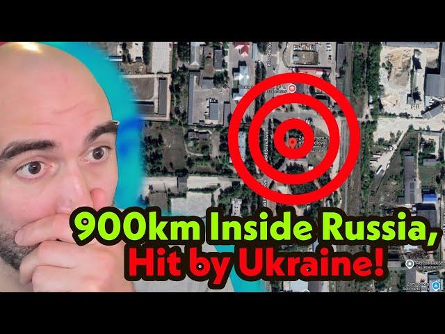 Ukr Hits the Largest RU Explosives Plant 900km Inside Russia!