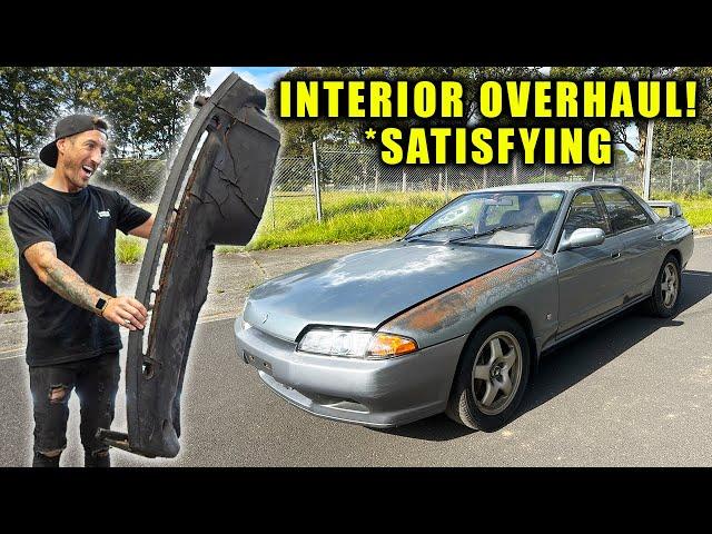 RESTORING AN ABANDONED R32 SKYLINE | PART 4 (BARN FIND)