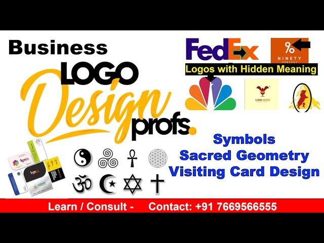 Business Logo Design using Symbols and Sacred Geometry | Best Logo & Visiting Card Designing