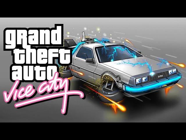 Лучший мод в GTA VICE CITY!  Отправляемся НАЗАД В БУДУЩЕЕ! // ГТА ВАЙС СИТИ Мод