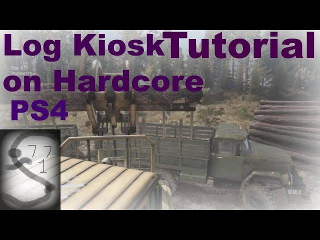 Spintires: Mudrunner Log kiosks how to