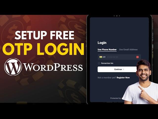 How to Setup Free Mobile OTP Login & Registration in WordPress | OTP Verification