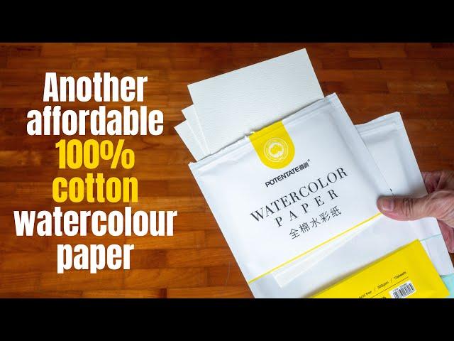 Potentate 100% watercolour paper (review): As good as Baohong