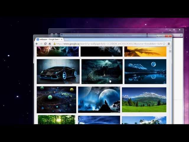 How To Change Your Desktop Wallpaper Computer Background On Windows 7