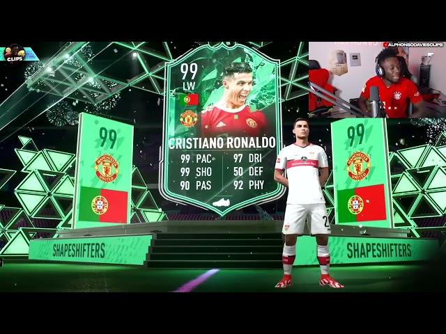 Alphonso Davies Packs 99 SHAPESHIFTERS RONALDO SIIIUUUUUUUUU