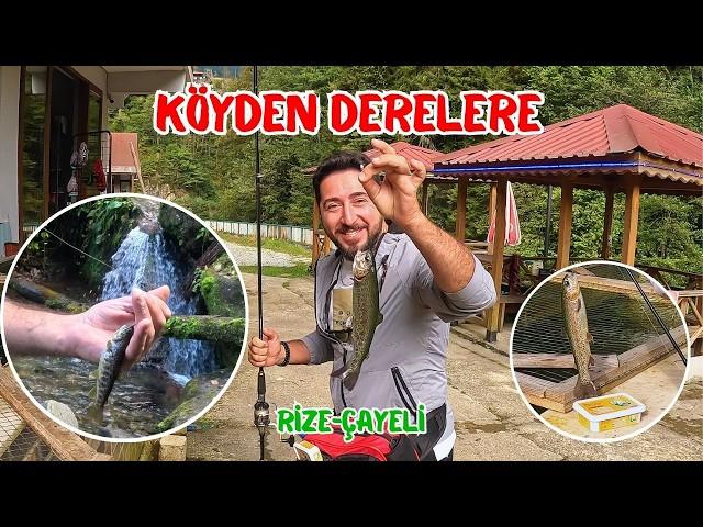 RİZE DERESİNDE BALIK AVI #fishing #balikavi #rize